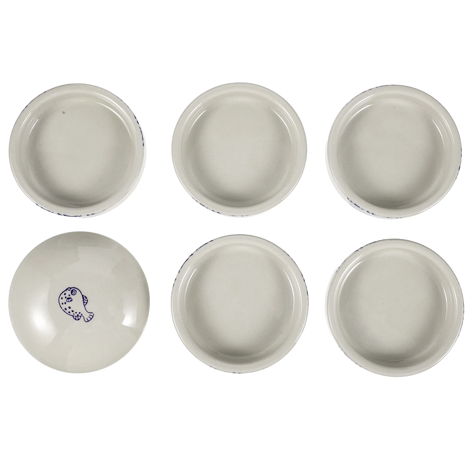 

1 Set Of Ceramic Mixing Trays Pallets Water Color Pallets Adult for Painting Artist Gift Pigment