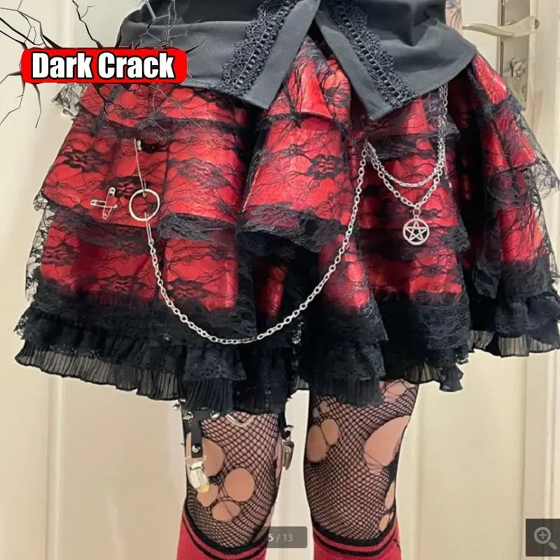 

Harajuku Y2k Sweet Pompon Cake Skirt Pumpkin Lolita Autumn Skirt Winter JK Yarn Shorts Japanese Kawaii Ruffles Lantern Shorts