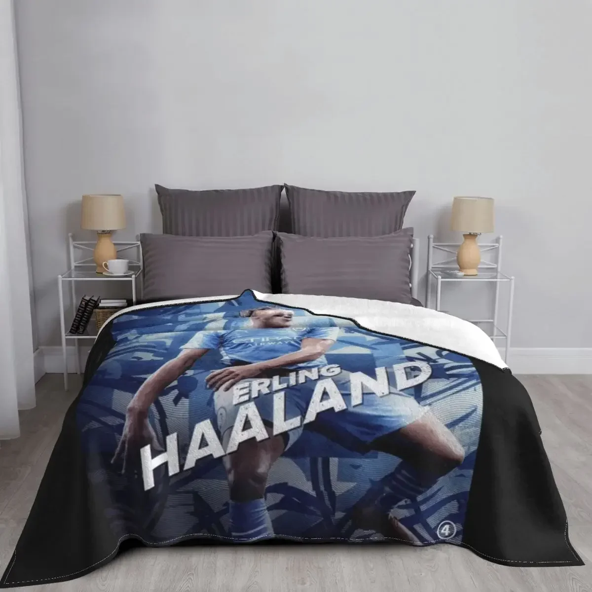Одеяло Erling Haaland Рождественские одеяла для диванов