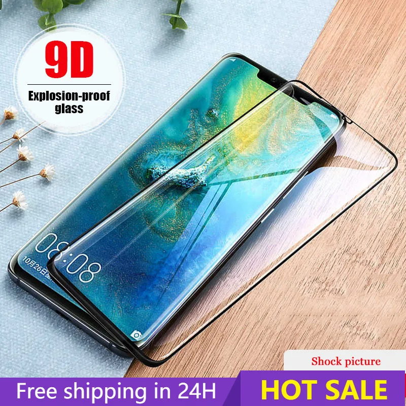 

High Definition 9D Protective Glass for Huawei P30 Lite P40 P20 Pro Tempered Glass Film for Huawei P Smart Pro 2019 Z 2020 2021