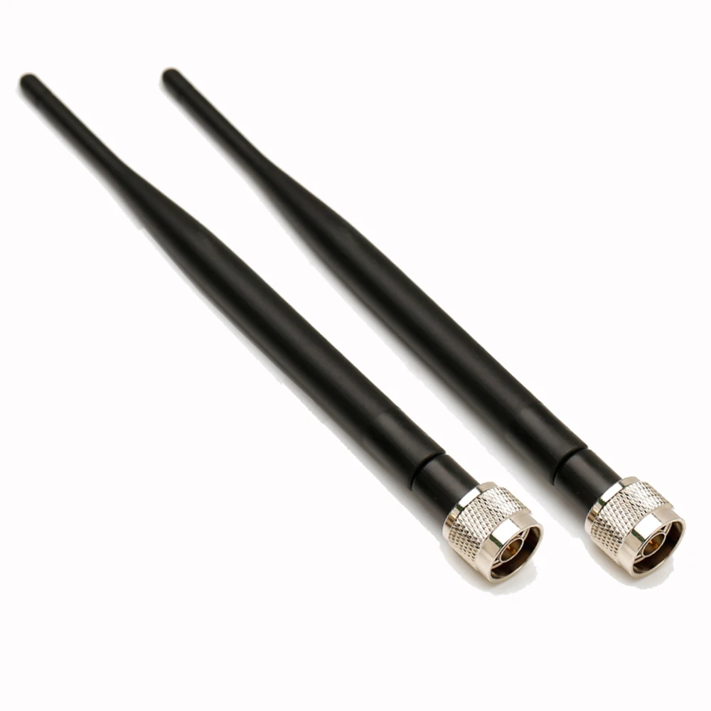 

Taidacent 2PCS 2.4G 2.4GHz 5dBi Omni WIFI Antenna N Male Connector for ZXV10 W815 W815N 802.11ac/a/b/g Routers And Access Points