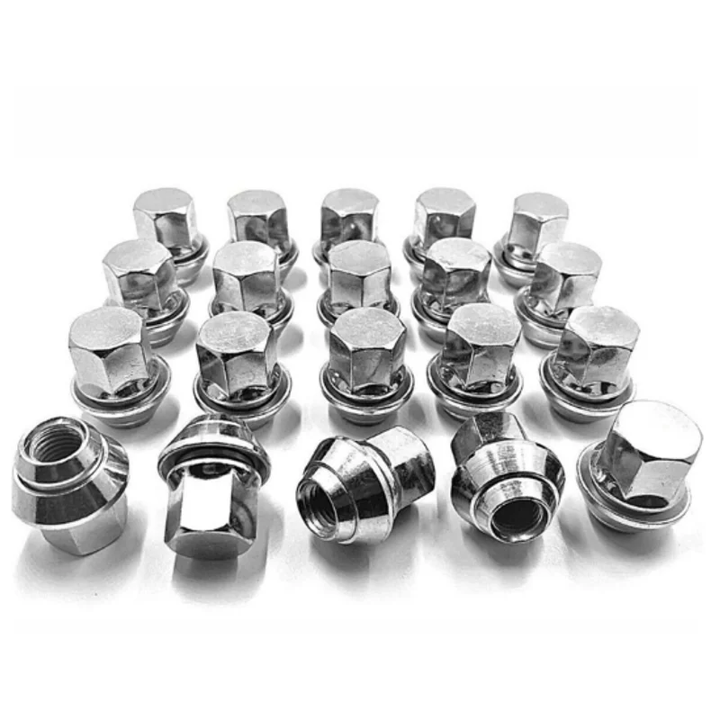 Фото 10 шт. колесных гаек для Ford Focus Mk3, Fiesta, Mondeo, C-Max, Escape, Yibo, Lincoln, Cadillac M12 X 1.5 19 мм, болты-гайки ACPA1012DXA №1