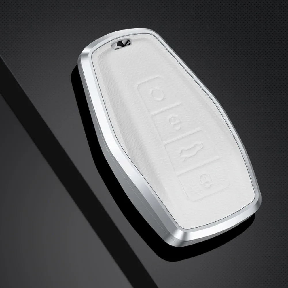 

Кожаный чехол из сплава для дистанционного ключа автомобиля, чехол для Geely Coolray 2019-2020 Atlas Boyue NL3 Emgrand X7 EX7 SUV GT GC9 Borui