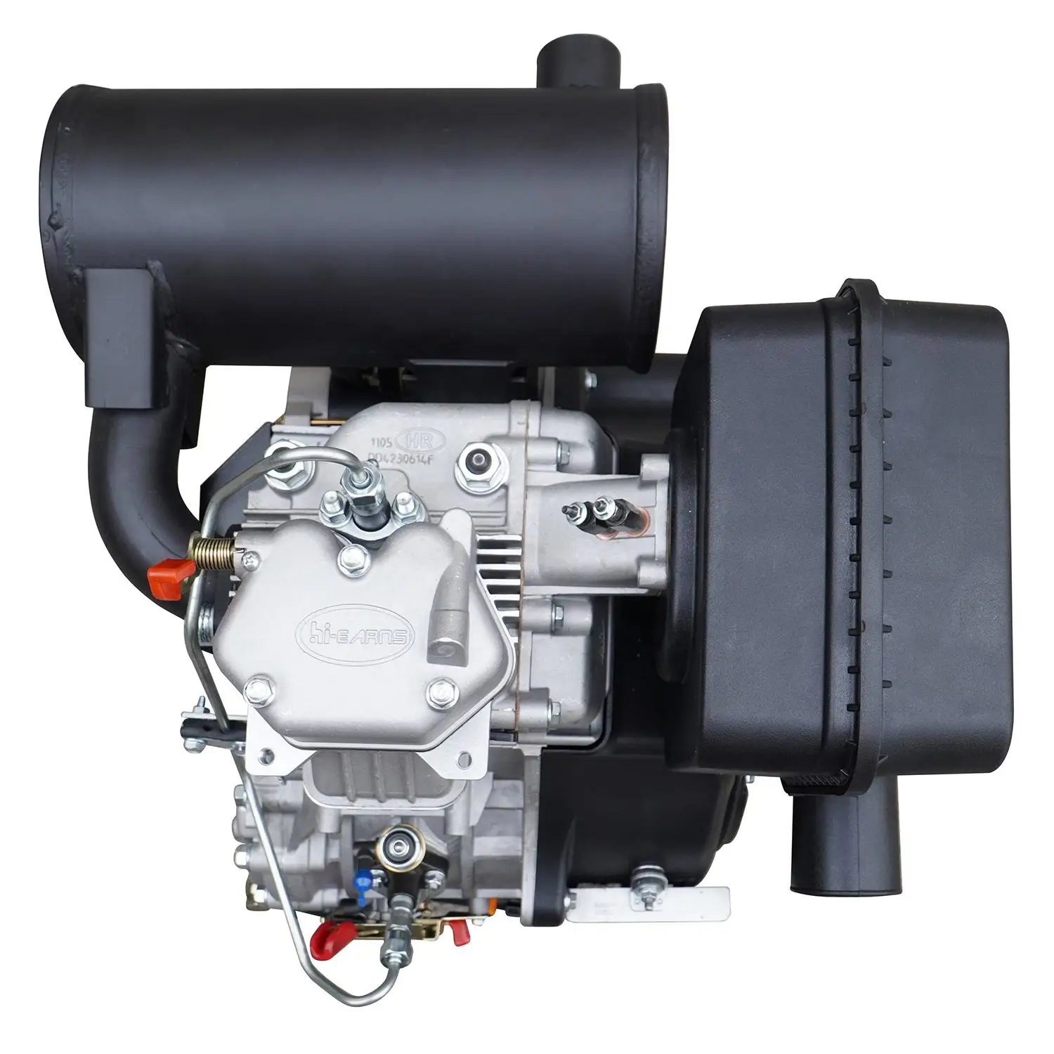 zevarns HR1105FD Одноцилиндровый двигатель с высокими ушками и воздушным охлаждением