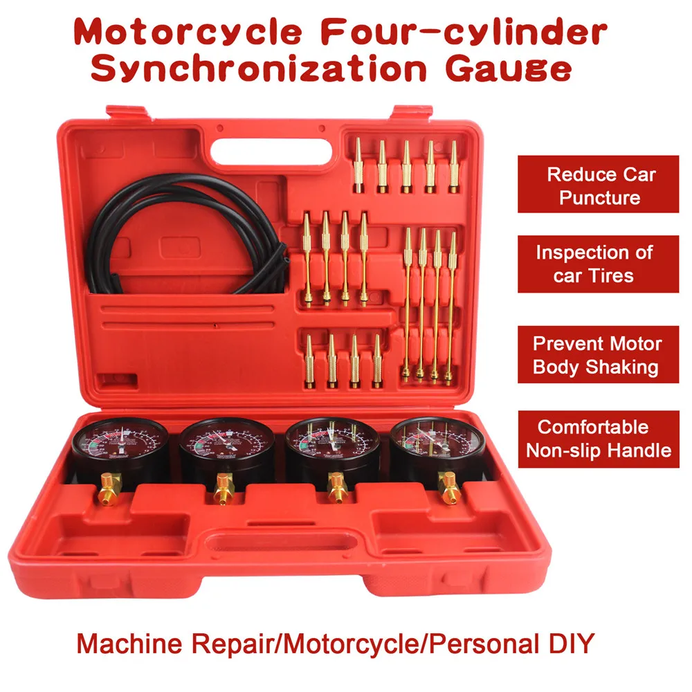 Набор для проверки гидравлического давления мотоцикла манометр топлива