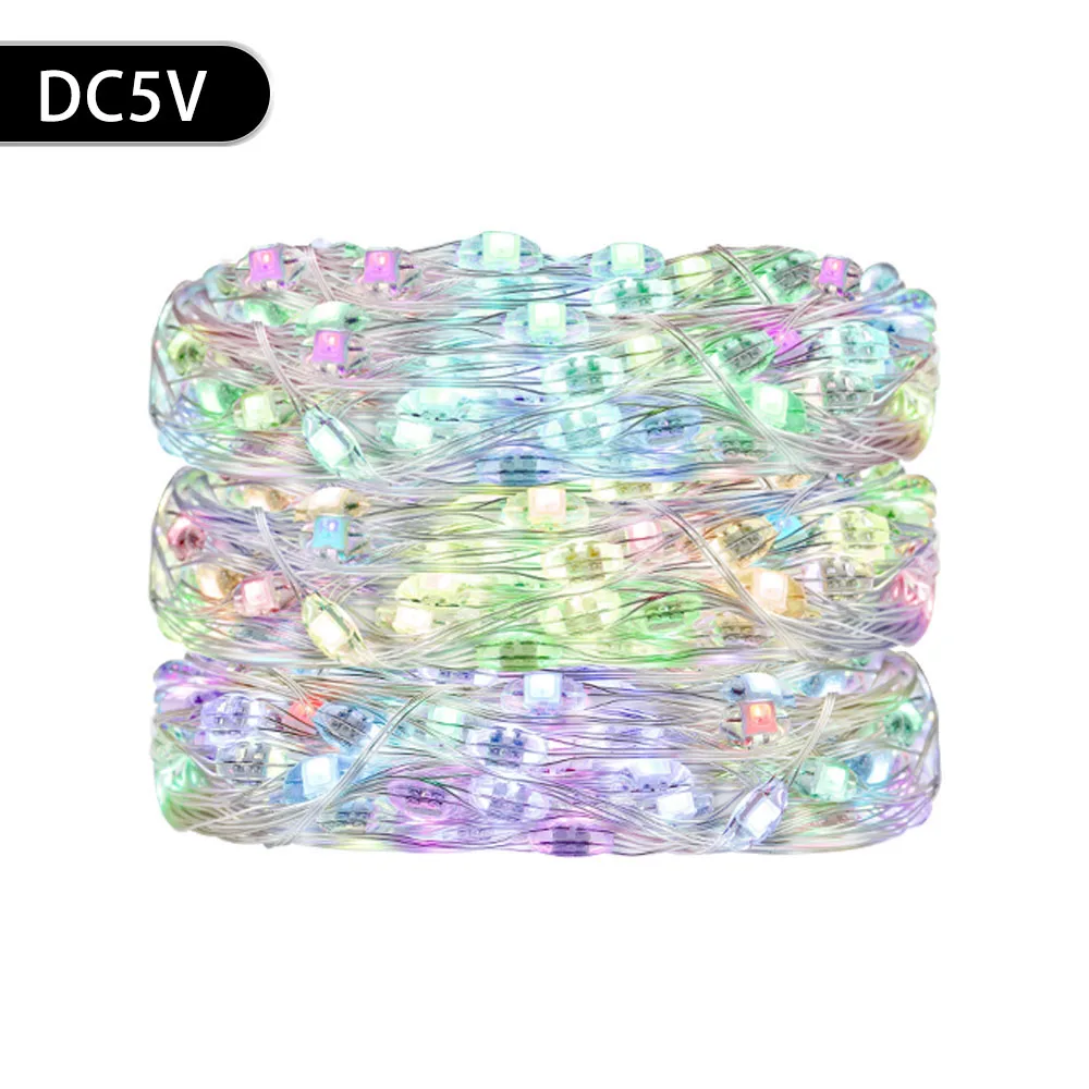 

Xnbada RGBIC светодиодная лента WS2812 5В/12В