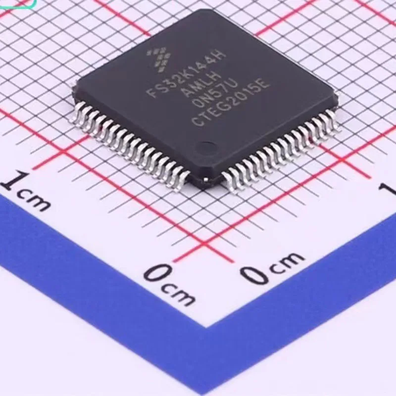 Микроконтроллер FS32K144HAT0MLHT ARM-MCU S32K144 Arm Cortex-M4F 80 МГц 512 Кб Flash CAN FD FlexlO CSEc security LQFP64-S32K |