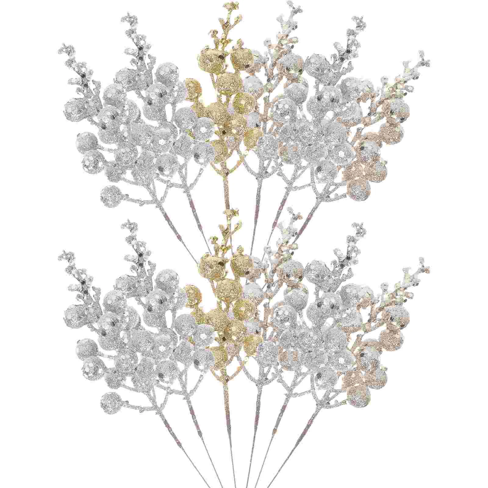 

Berry Artificialbranch Decor Branches Accessory Twigssimulated Diy Christmas Wreath Supplies Beery Home Stem Fake