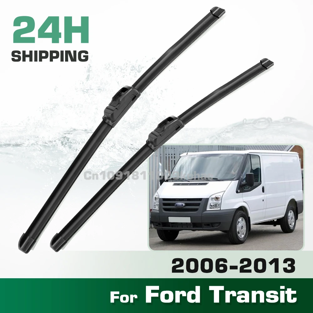 

Для Ford Transit 2006-2013 2007 2008 2009 2010 2011 2012 левый и правый передние щетки стеклоочистителя лобовое стекло щетка 26 "+ 22"