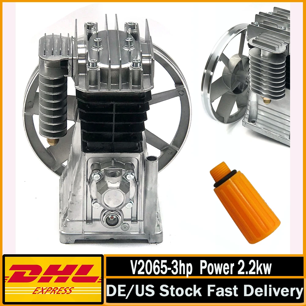 Pump Head Oil Lubricated Air Compressor Piston Compressor  A
