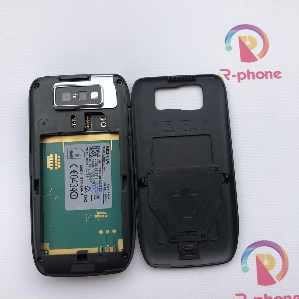 Nokia E63 3G мобильный телефон Wifi Bluetooth 2MP QWERTY клавиатура и Арабский Русский Клавиатура