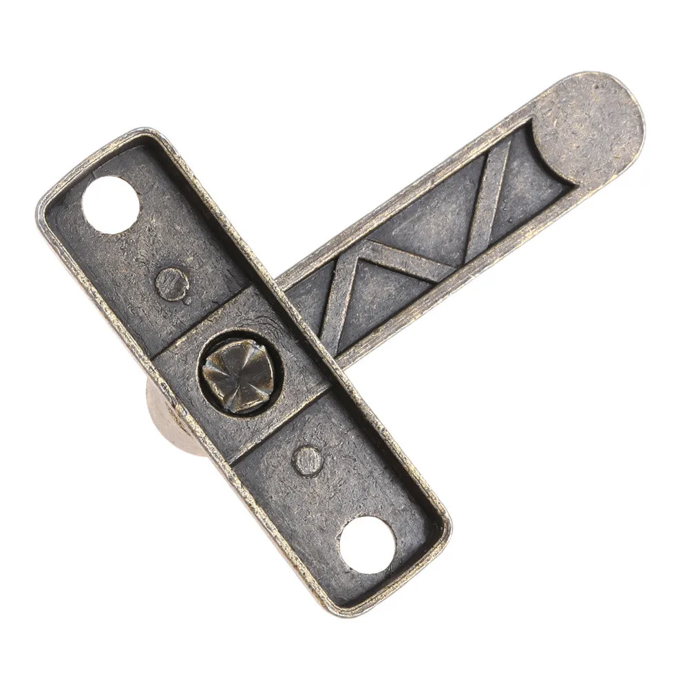 

Useful Latch Bolt Door Latch With Screws 56*49mm Bathrooms Bronze Cabinets Guard Latch Bolt Handle Hotels Kitchens