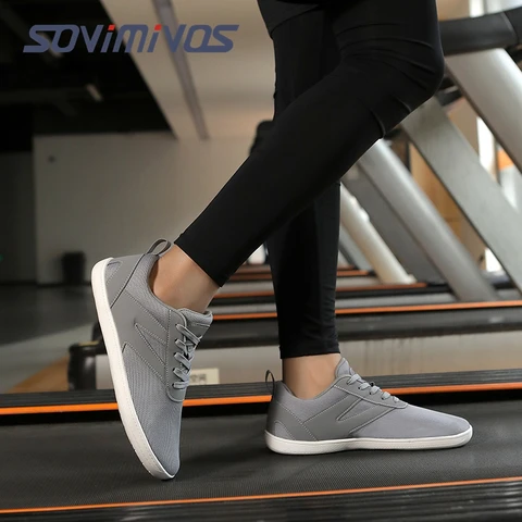 Обувь унисекс для босиком для мужчин и женщин, пляжные прогулочные кроссовки с широким носком, уличные кроссовки с нулевым падением на резинке