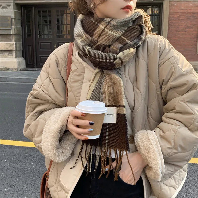 Winter New Fashion Coat Casual Jacket Solid Color Top Korean Style Thickened Thermal Cotton Jacket Short Coat Women