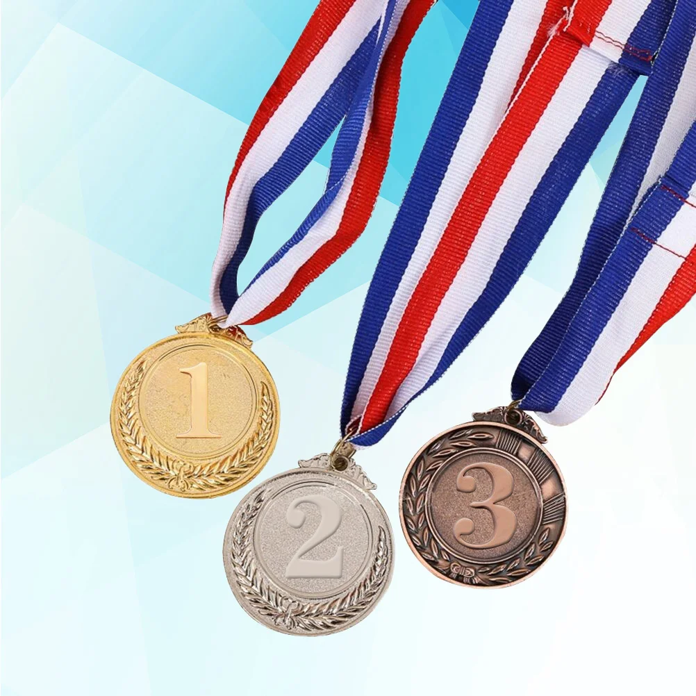 

Medalskids Medal Award Awards Gold Ribbons Soccer Halloweenribbon Neckgymnastics Competition Winner Basketball Bronze 1St Metal