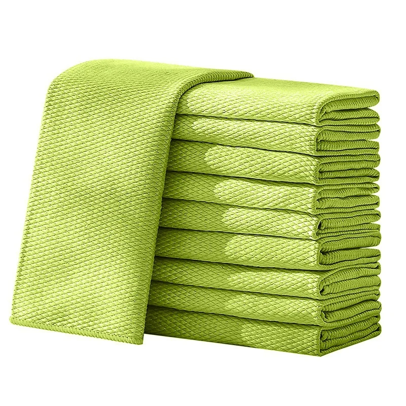 

10 шт., чистящие салфетки из микрофибры, 40 х50