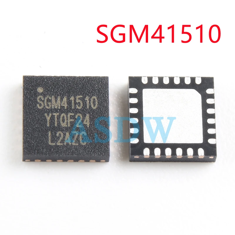 

5Pcs/Lot 100% New SGM41510YTQF24G SGM41510 Charger IC For Smart Phone Charging Chip TQFN-24 USB Control IC