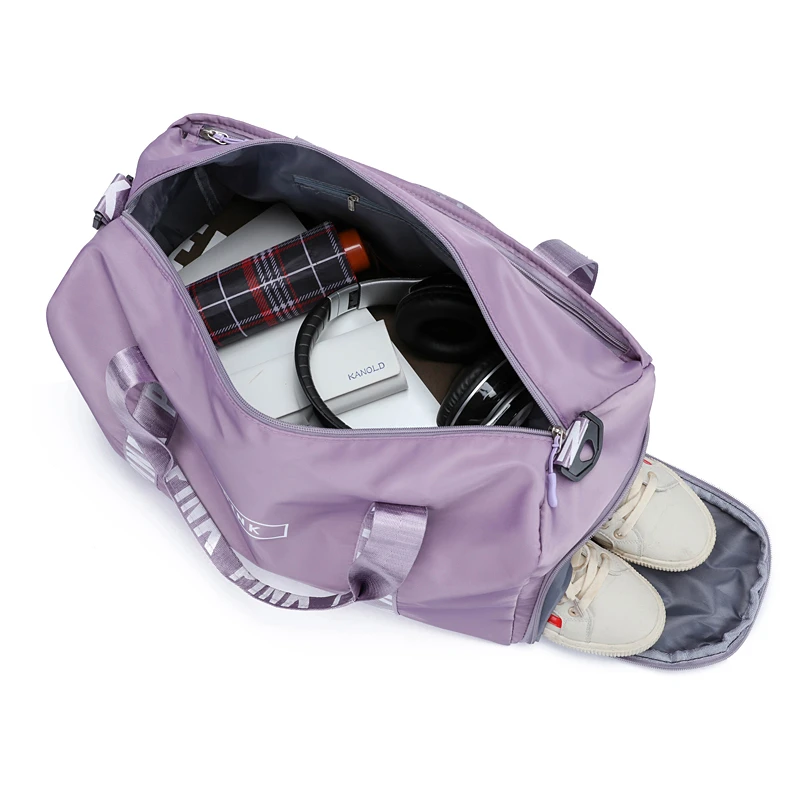 Short Trip Large Capacity Travel Bag Female Yoga Dry And Wet Separation One Shoulder High Appearance Level Storage Duffel Bag M4