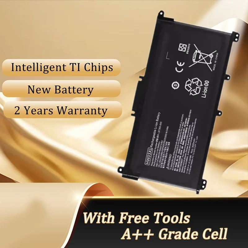 Аккумулятор для ноутбука HW03XL HP 15-EG0067ST HSTNN-IB90 LB8U L97300-005 15-EG0027OD