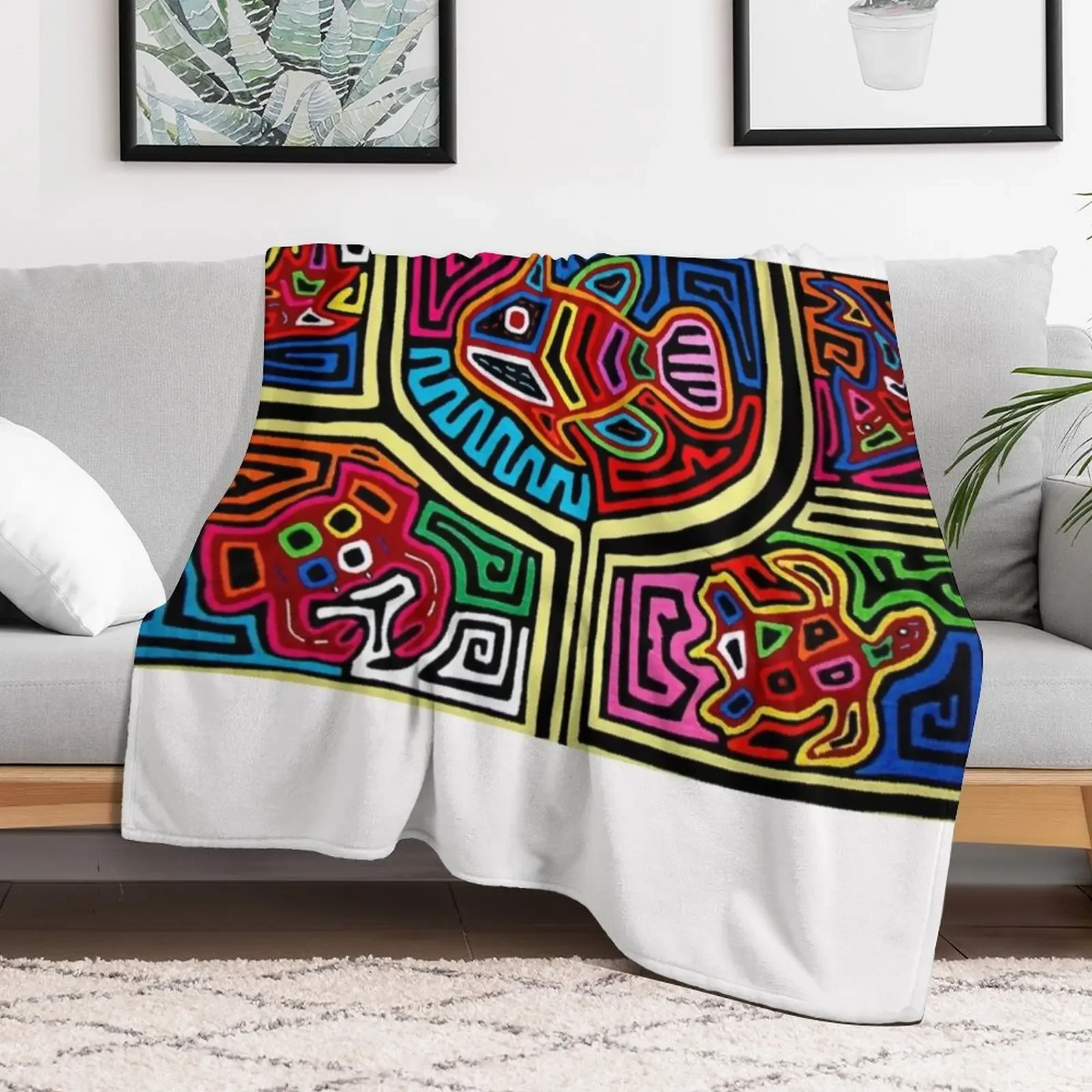 Одеяло Mola de Panama Декоративные одеяла на заказ