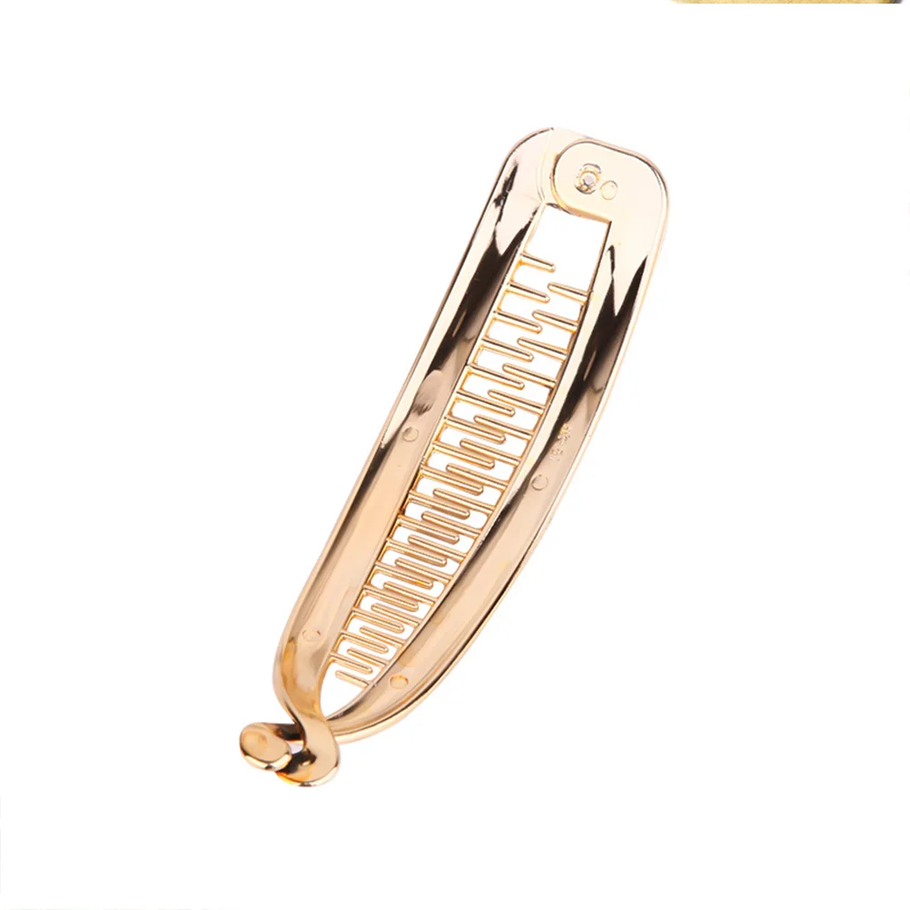 

Ponytail Banana Hair Barrettes Comb Fishtail Rhinestone Holder Clip Clips Claws Nongrip Combs Clincher
