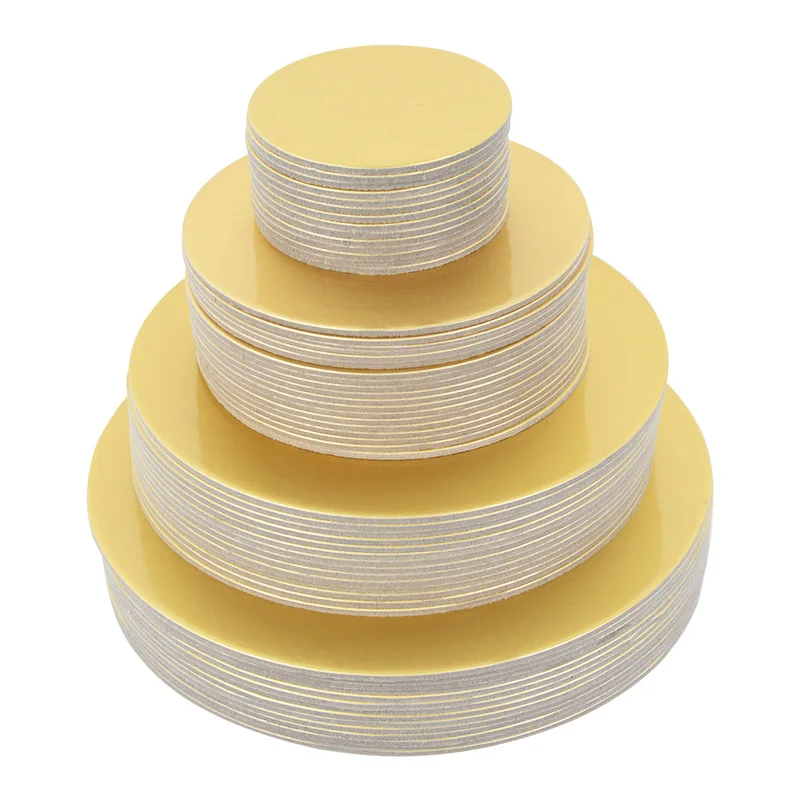 

Golden Round Cake Board Circle Cardboard Base Diameter 10,16,22,26cm Perfect for Cake Decorating Cupcake Dessert Tray Cake Tools