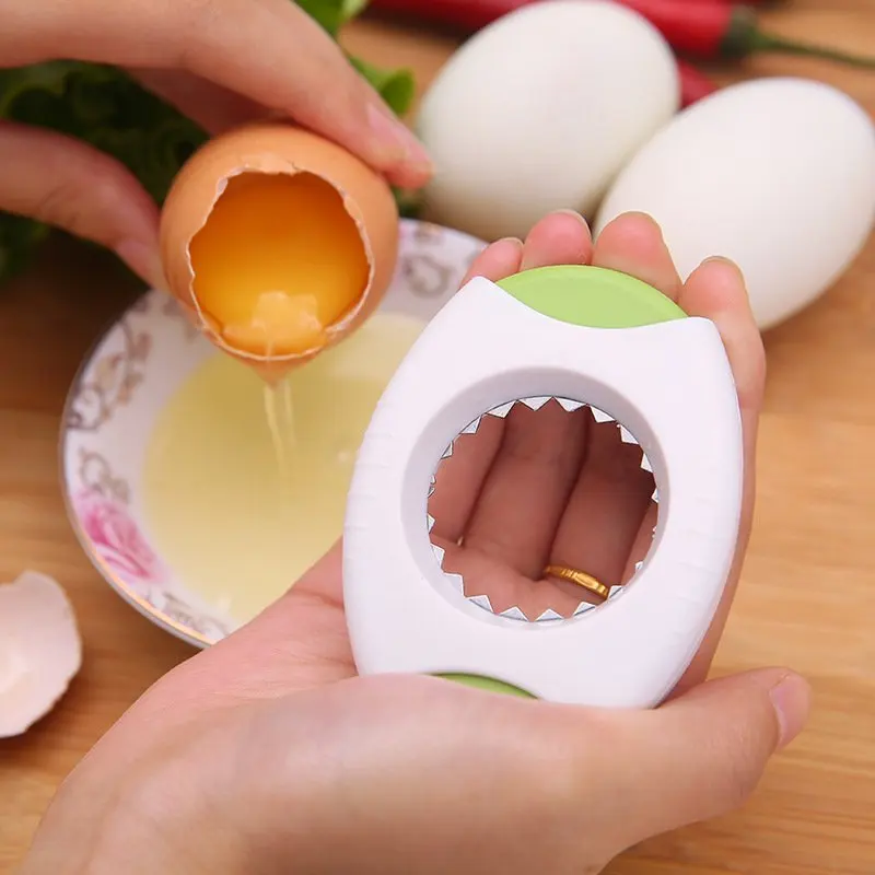 

Egg Shell Topper Egg Scissors Egg Opener Tools Quickly Cutting Off the Tops of Cooked Egg Separators Egg Breaker Kitchen Gadgets