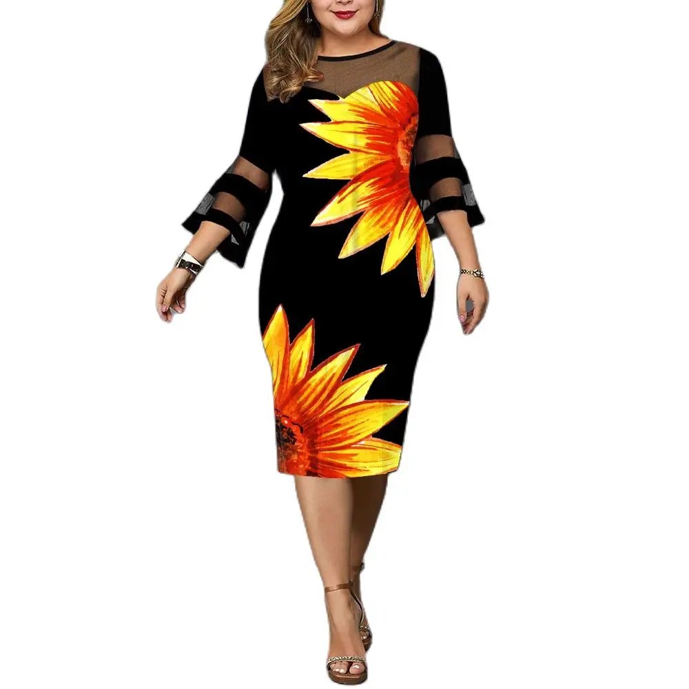 

Новый стиль классический дизайн для отдыха африканская женская одежда Дашики Модные женские элегантные платья эластичное платье с принтом...