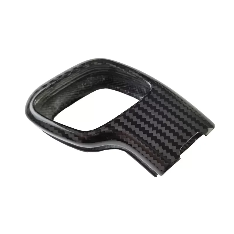 

Carbon Fiber Car Interior Accessories Decoration Gear Shift Knob Cover Knob Cover For Fords Raptor F150 PIck-up