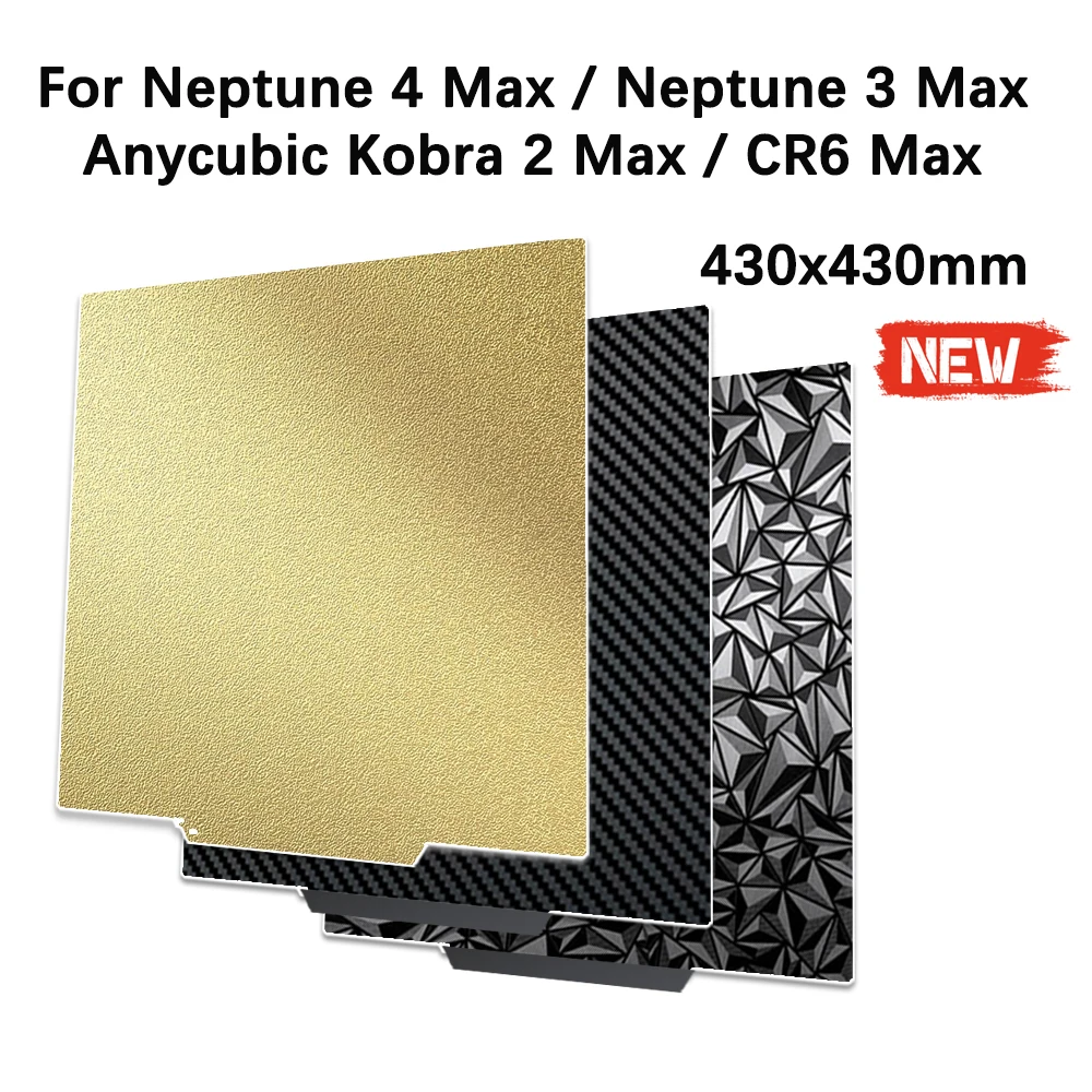Plaque de construction 256x268 pour Anycubic Kobra 3 Combo, impression