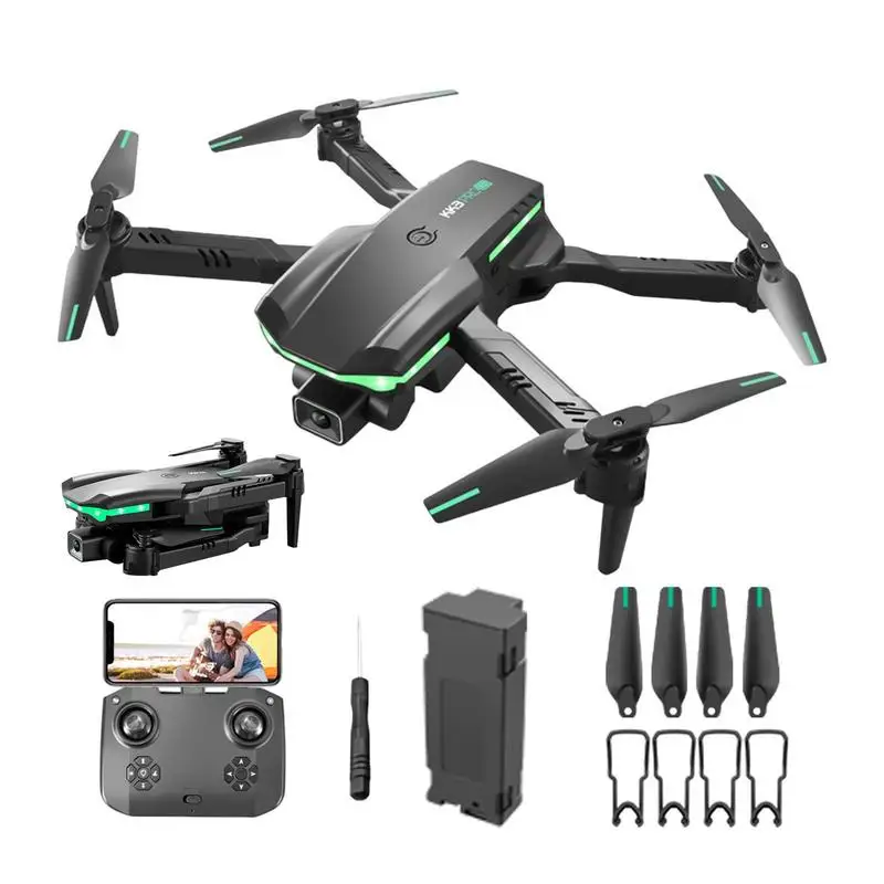 

Wifi Drone Camera Drones With Camera For Adults 4K UHD Camera 10 Mins Flight Time Intelligent Obstacle Avoidance GPS Auto
