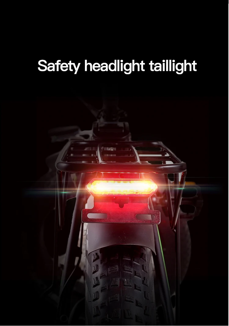 20 inches electric bicycle 800w 48V15ah lithium battery folding ebike 4.0 fat tire bike for adults Foldable fatbike |