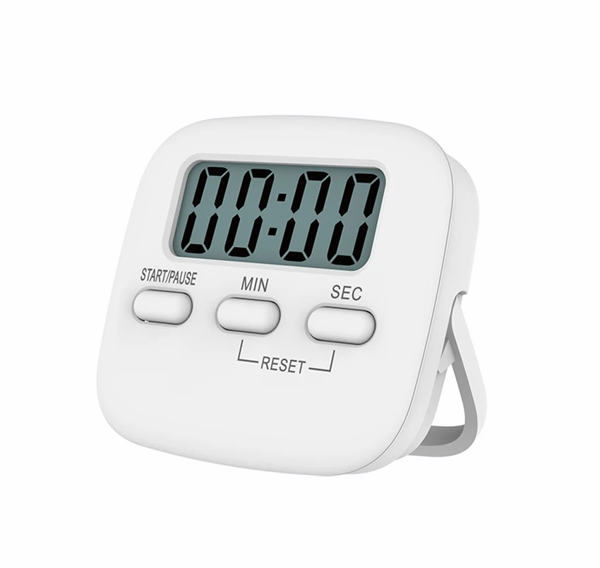 

Large Magnetic LCD Digital Kitchen Countdown Timer Stopwatch Alarm with Stand Kitchen Timer Practical Cooking Alarm Clock