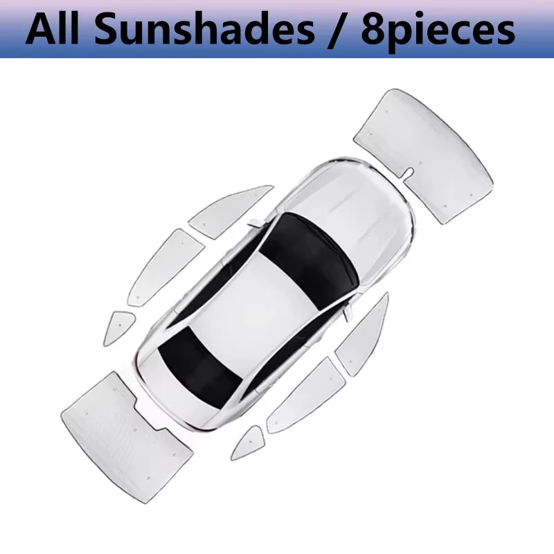 

Аксессуары для Volkswagen VW Tiguan L Pro MK3 2024 2025 2026, автомобильный солнцезащитный козырек, защита от ультрафиолета, отражатель, полный козырек, автомобильные аксессуары