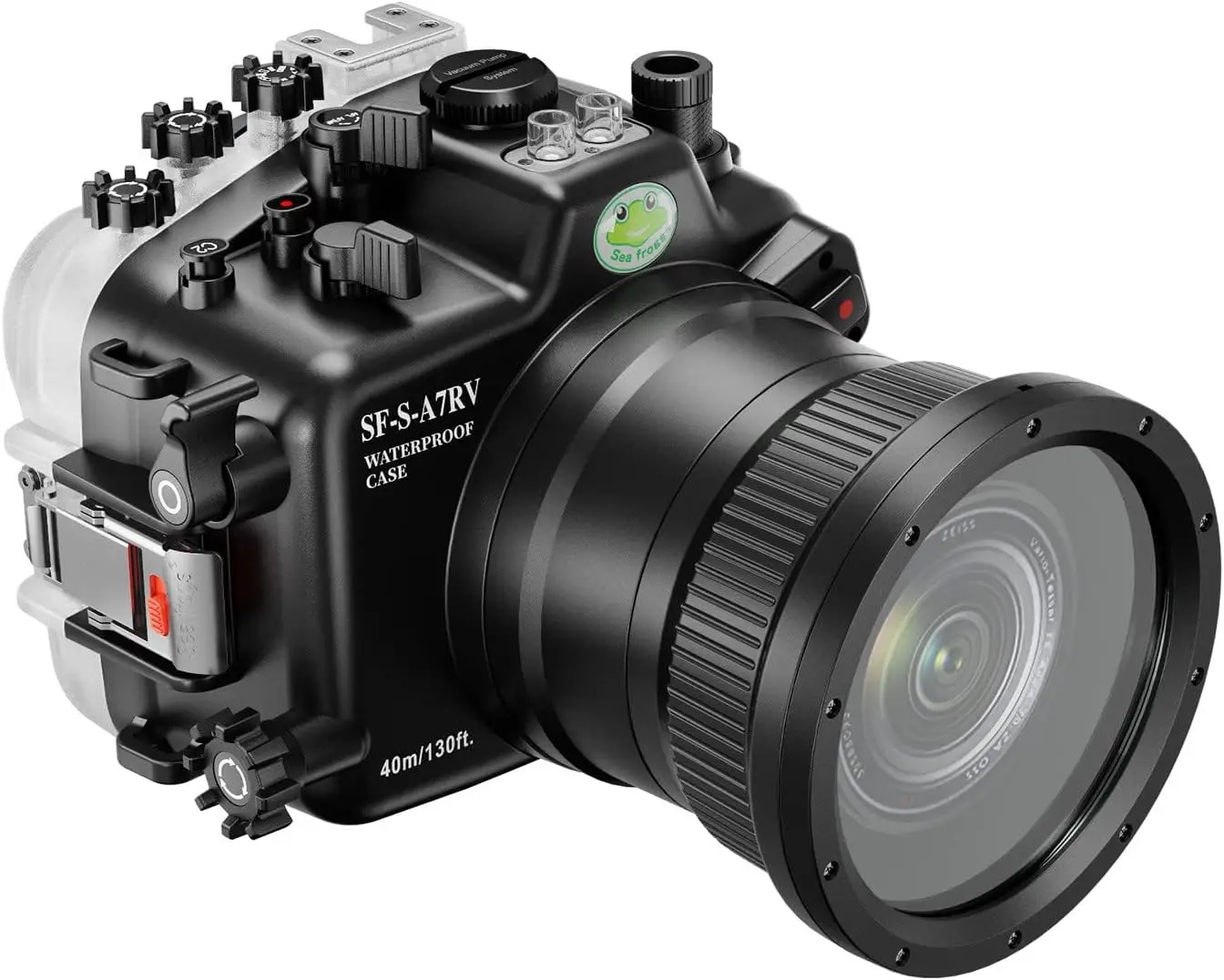 Фото Водонепроницаемый чехол Seafrogs WPC-A7RV/A7R5 для дайвинга 40 м/130 футов для Sony A7RV/A75 с объективом FE 24-70 f2.8 GM,FE 28-70 f3.5-5.6 №1