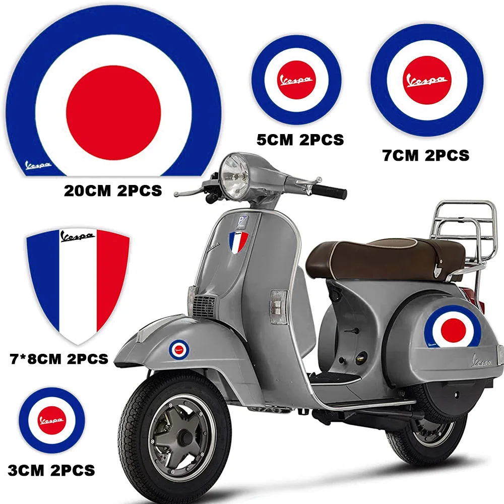 

For VESPA PIAGGIO SPRINT GTS GTV LXV LT PX PRIMAVERA 150 250 300ie Motorcycle Decal Italy Scooter Reflective Sticker Accessori