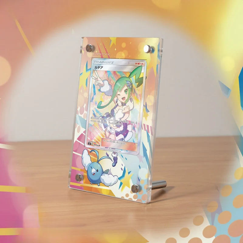 Защитный чехол с изображением покемонов карт кирпичей PTCG Lisia Аниме игра