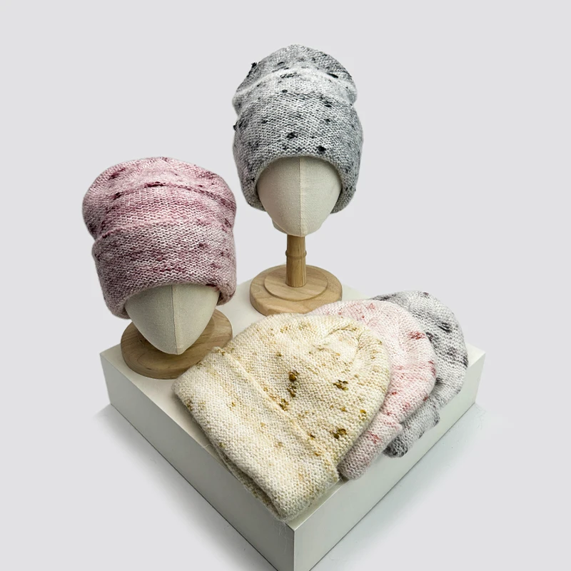 Осенне-зимние Новые Вязаные шапки унисекс Bandhnu Теплые Индивидуальные