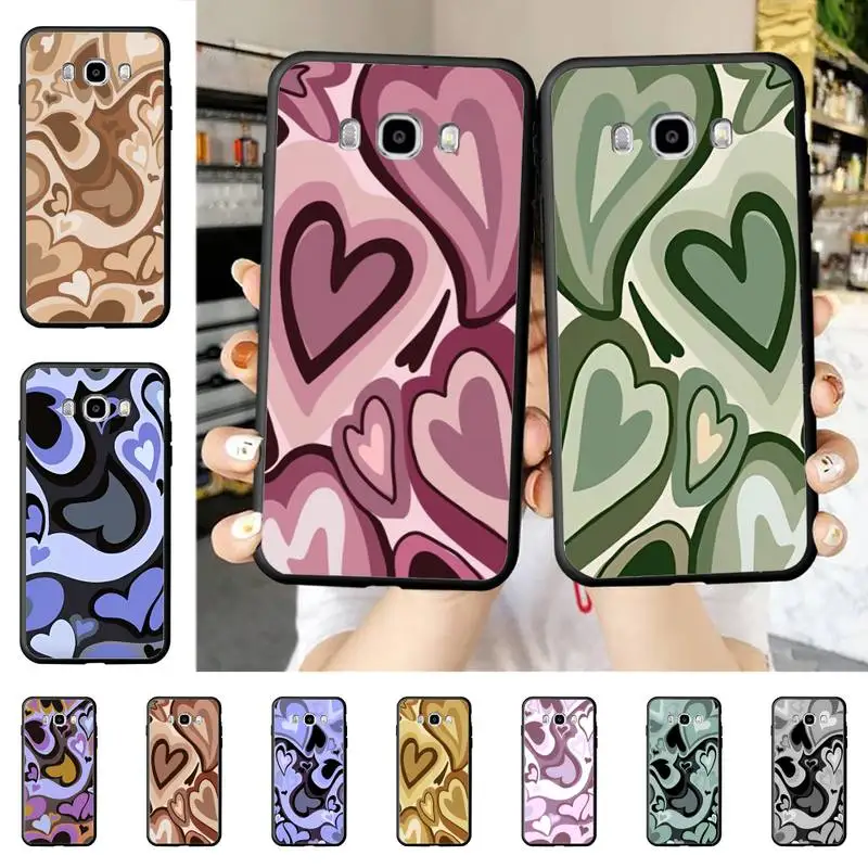 

Love Heart Phone Case for Samsung J 4 5 6 7 8 prime plus 2018 2017 2016 J7 core