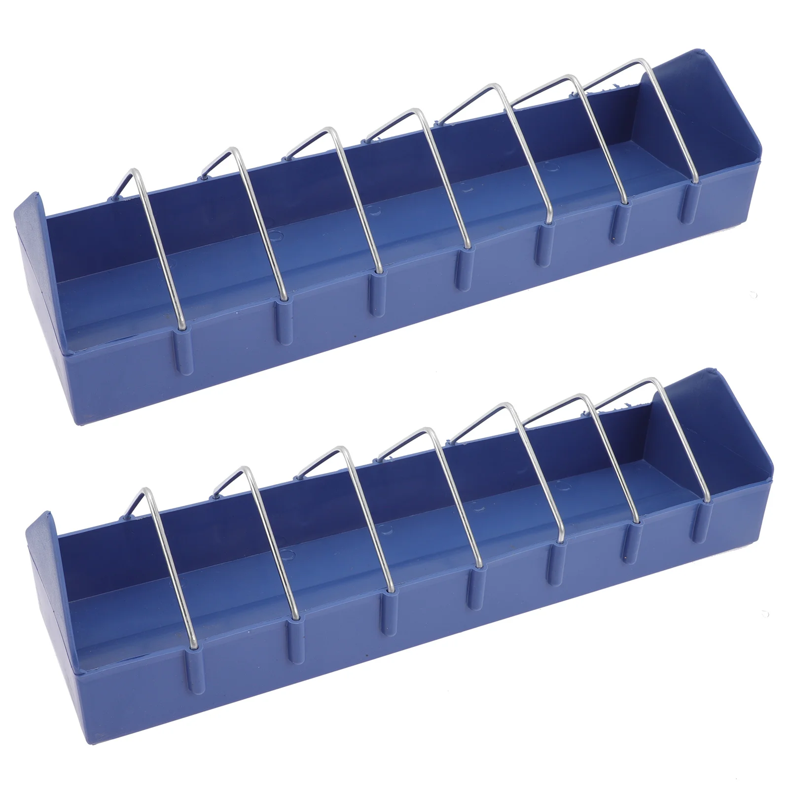 

Bird Feederbowl Feeding Parrots Trough Dispenser Dish Pigeon Container Poultry Chicken Duck Slot Waterer Window Birdcage Cups