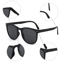 New Classic UV Wayfarer Female Polarized Sunglasses With Box Men Ultralight Glasses Frame Square Spo
