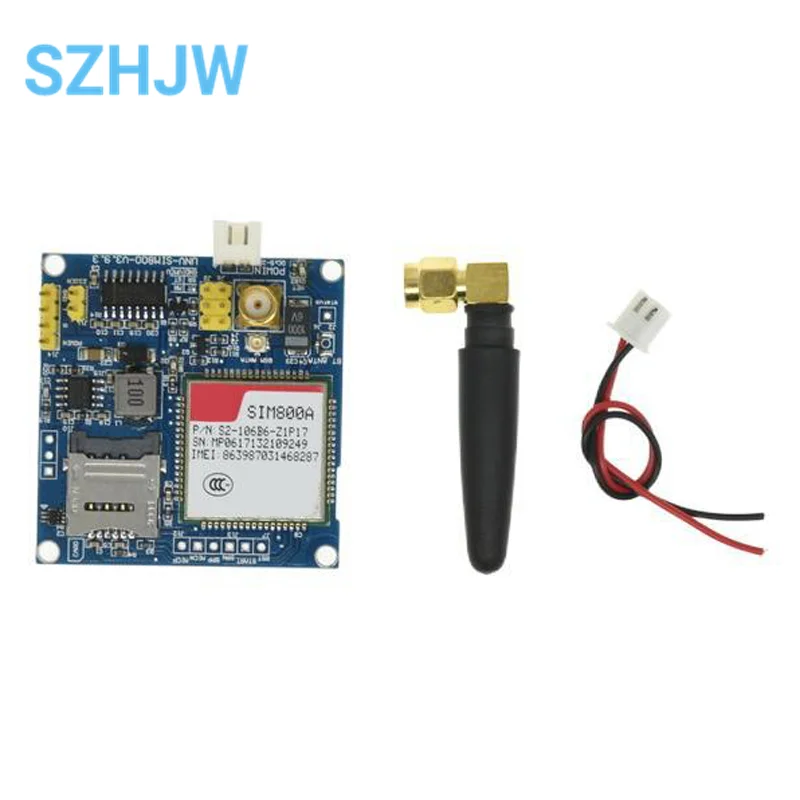 Комплект беспроводного удлинительного модуля SIM800A, плата GSM GPRS STM32, антенна протестирована во всем мире, хранится более чем 900 А