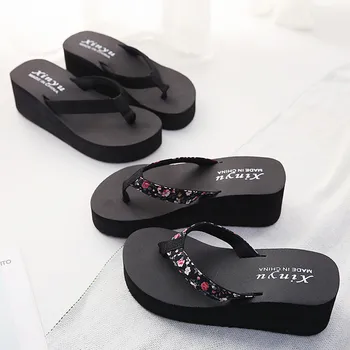 Shoes And Women's Slippers And Wedge Non-slip Shoes Beach Fashionable Women Slippers Size 11 Shower Slippers for Women Non Slip 1