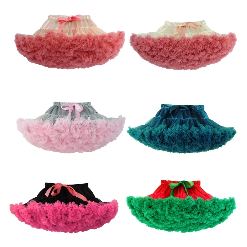 

Children's Skirt Baby Girls Skirt Children Ballet Kids Baby Girl Skirts Princess Tulle Party Dance Skirts