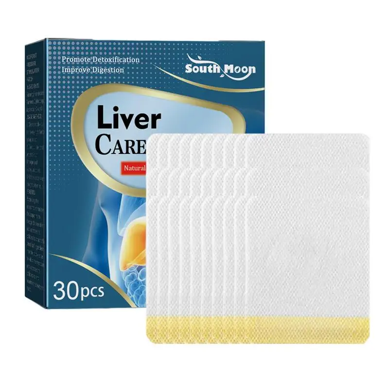 

Liver Cleanse Patch Liver Detox & Repair Nursing Products 30pcs Deep Penetration Liver Cleansing Patches To Relieve Discomfort