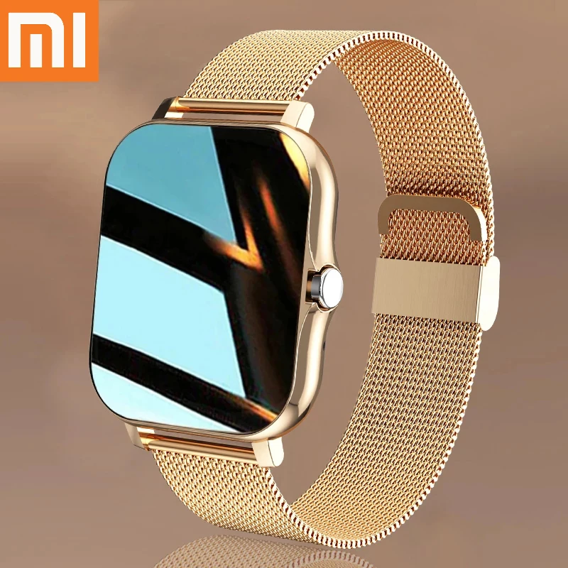 

XIAOMI Women Smart watch Men Color Screen Full touch Fitness Tracker Bluetooth Call Smart Clock Ladies Smart Watch Women