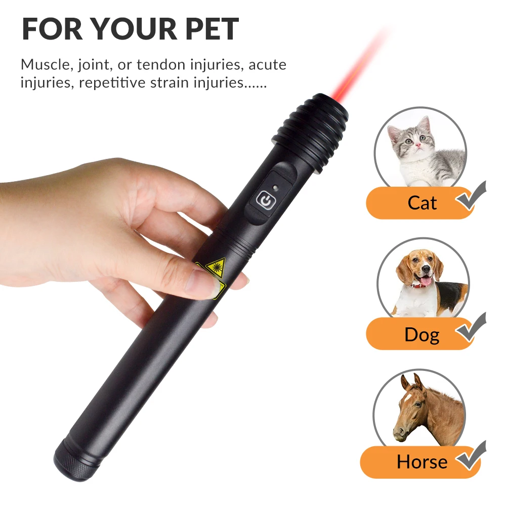 

200mW 650nm veterinary use Cold Laser Therapy Acupuncture Pen for Rehabilitation Physiotherapy LAP200-A