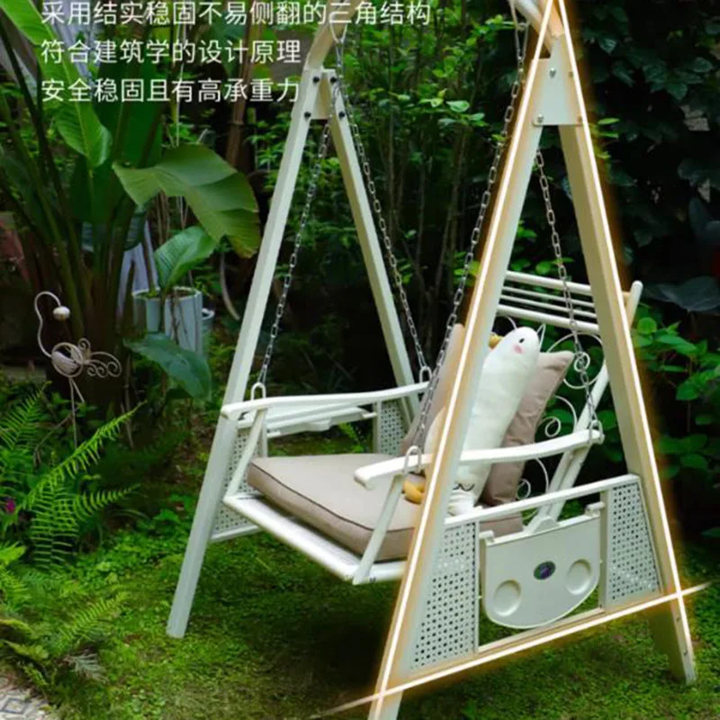 Расслабляющий подвесной стул качели для патио шезлонги террасы уличный сад