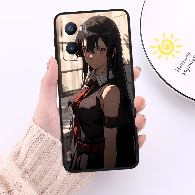 Аниме Akame Ga Kill ТПУ силикон для OPPO A98 A96 A94 A74 A72 A57S A55 A53S A15S A16K A5 черный чехол