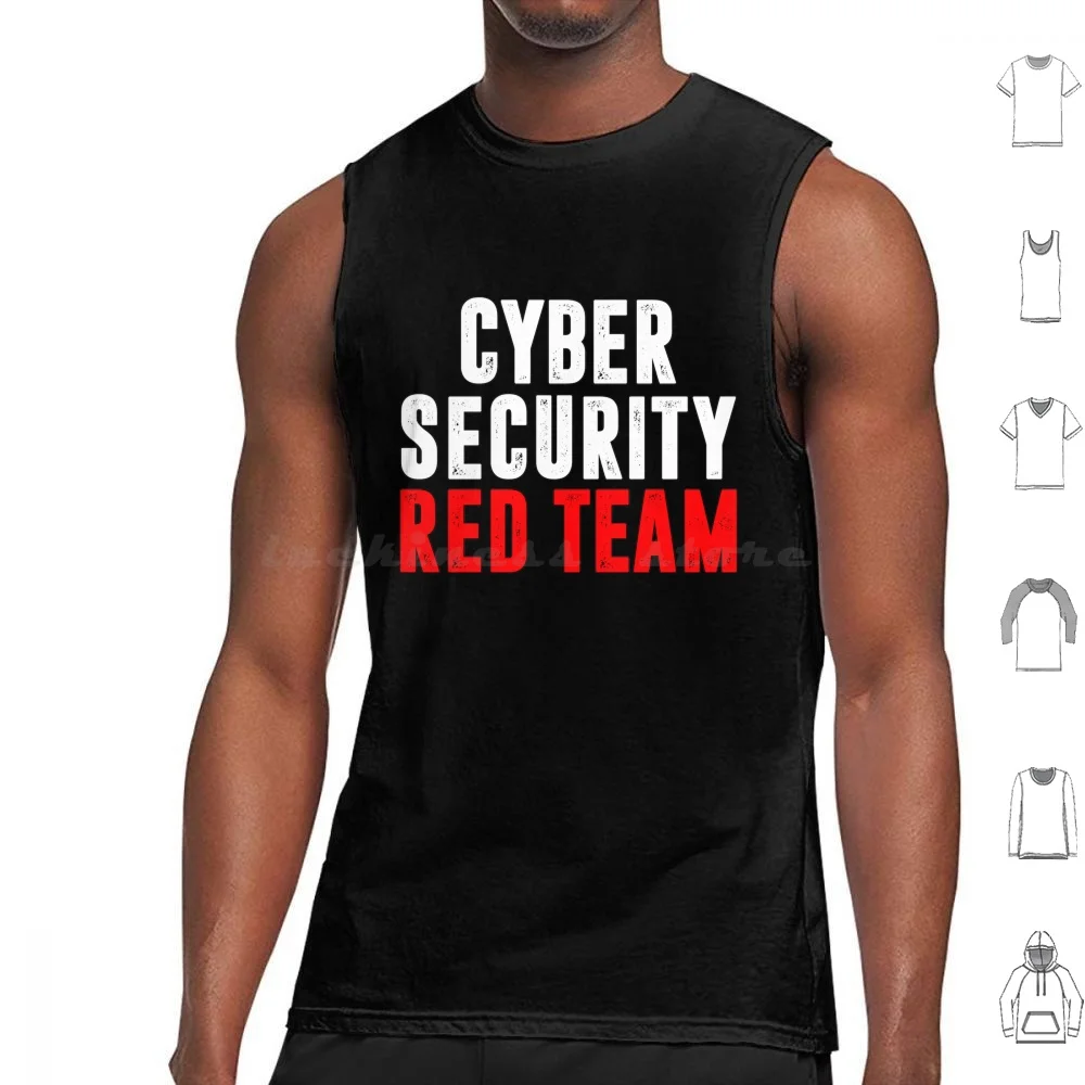 

Cyber Security Red Team Tank Tops Print Cotton Eat Sleep Programmer Programming Computer Programmer Cyber Security